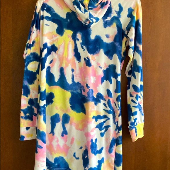 Bobbie brooks Camouflage Soft Hoodie Sweat Dress Size XL - Picture 2 of 6